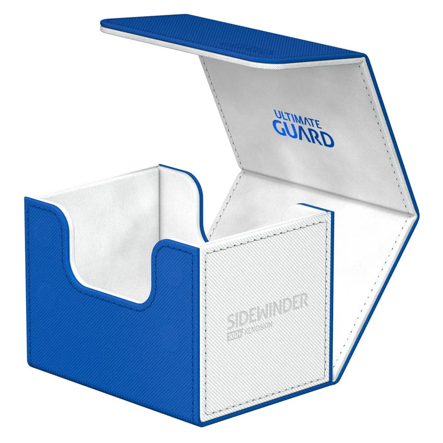 Ultimate Guard: Sidewinder 100+ Deck Box - Synergy White/Blue - Image 2