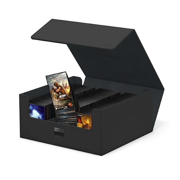 Ultimate Guard: Treasurehive 90+ Xenoskin Monocolor - Black - Image 6