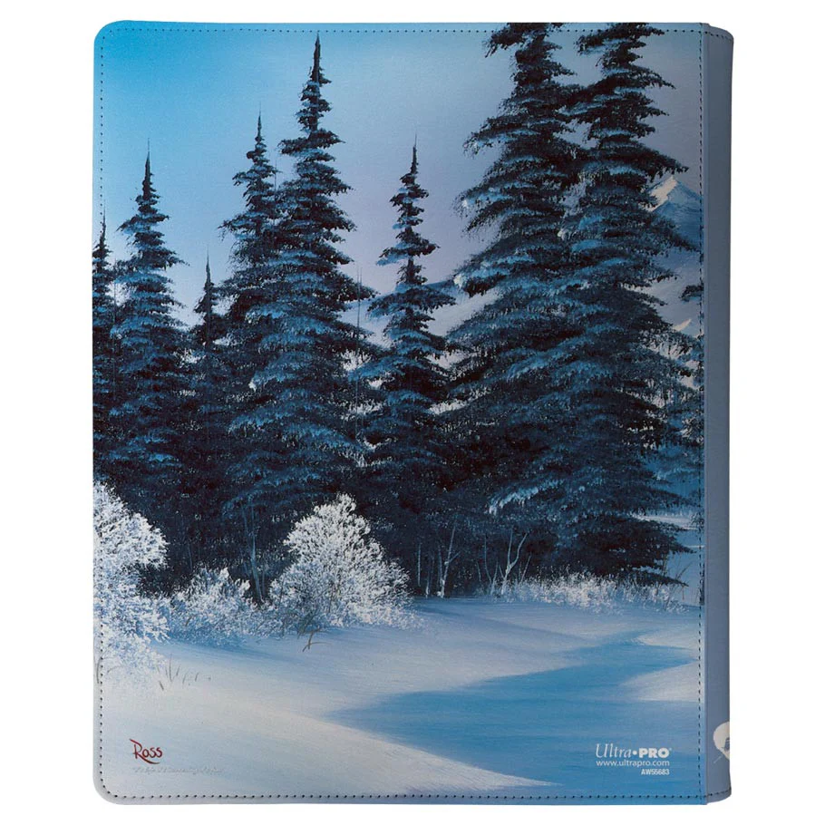 Ultra Pro 9-Pocket PRO Binder: Bob Ross - Winter Paradise - Image 2
