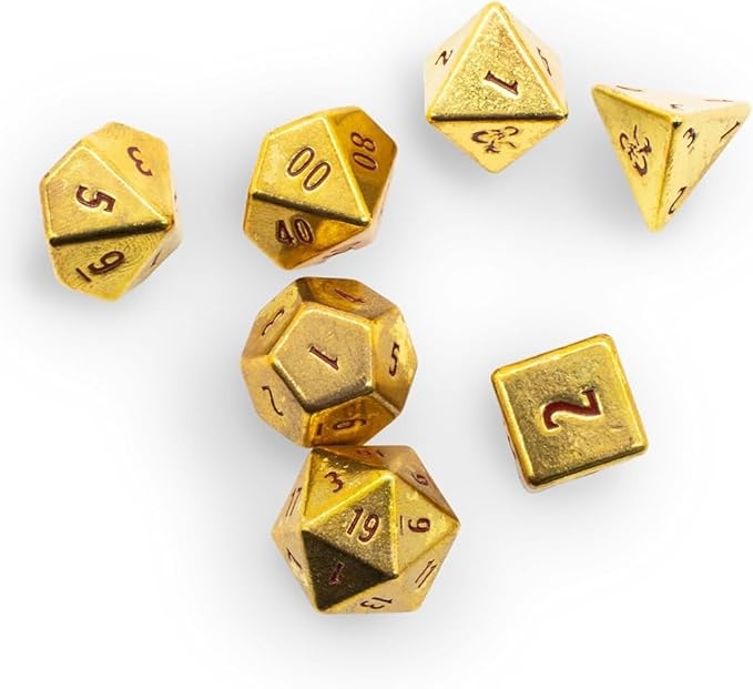 Ultra Pro: Heavy Metal Dice D&D 50th Anniversary (7) - Image 2