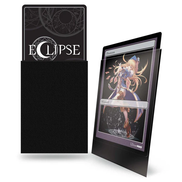 Ultra Pro Sleeves: Deck Protector - Eclipse Matte Jet Black Small (60ct) - Image 2