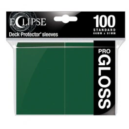 Ultra Pro Sleeves: Forest Green - Eclipse Gloss (100ct)