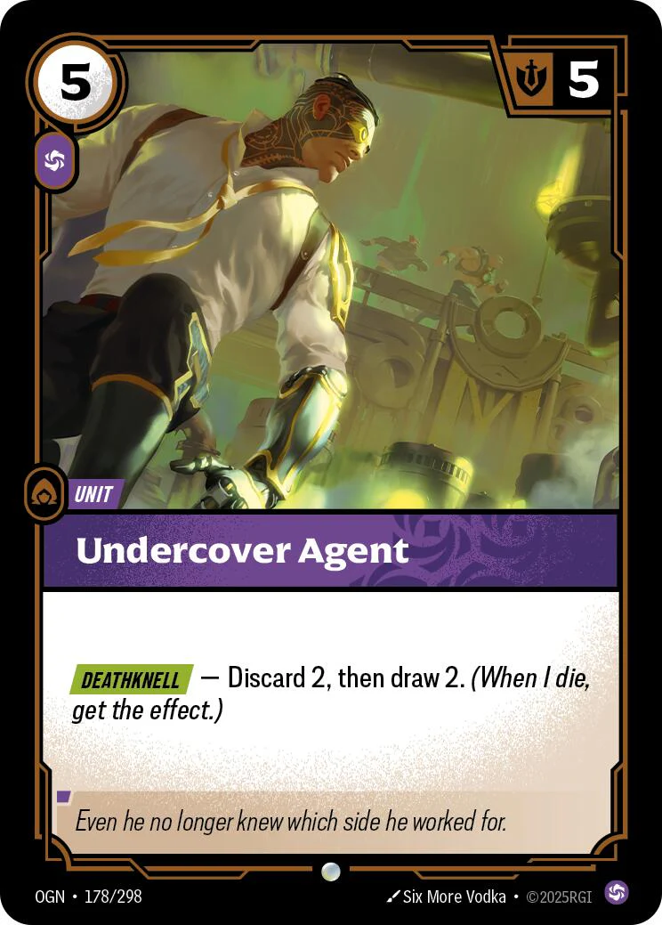 Origins - Undercover Agent 178/298