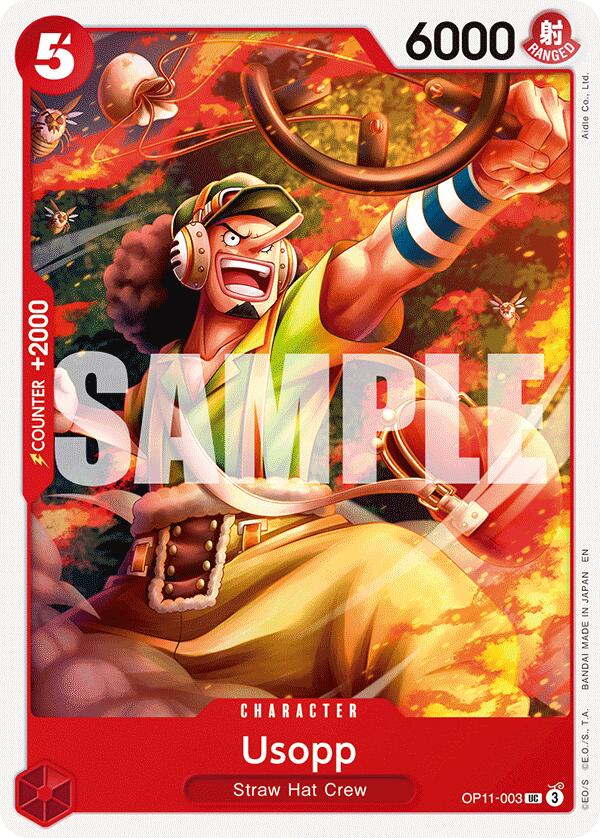 Usopp - OP11-003 - (A Fist of Divine Speed)