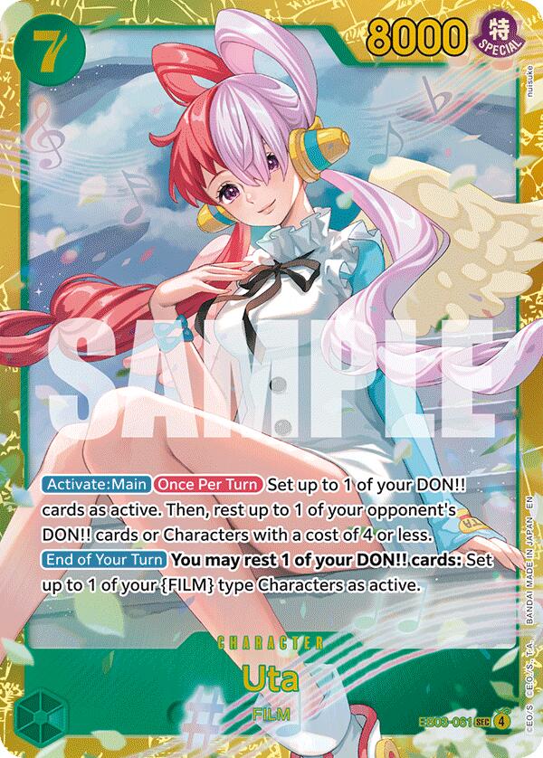 Uta (061) - EB03-061 - (Extra Booster: One Piece Heroines Edition)