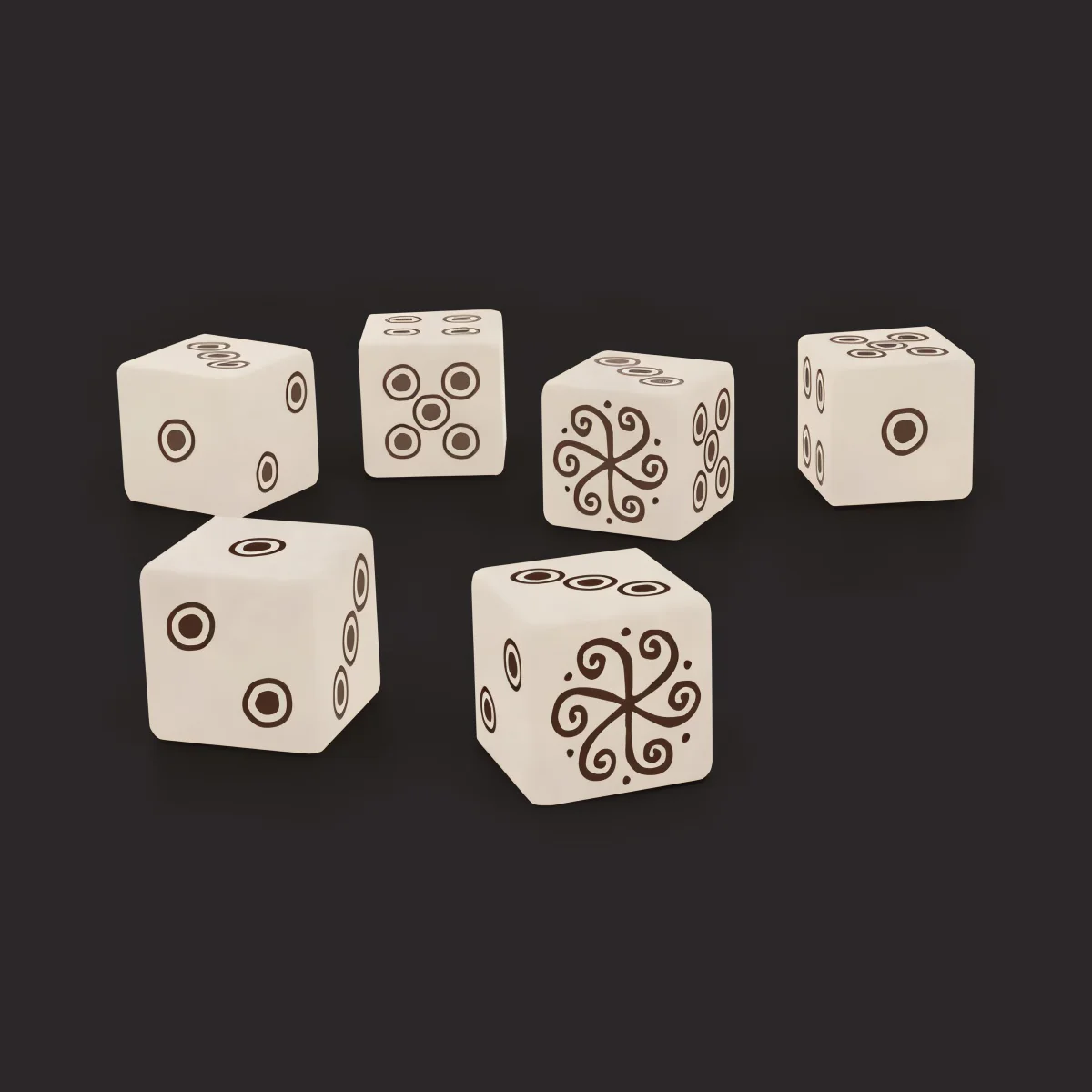 Vaesen Nordic Horror RPG: Custom Dice Set