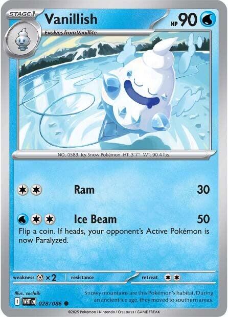 Vanillish - 028/086 - (SV: White Flare)