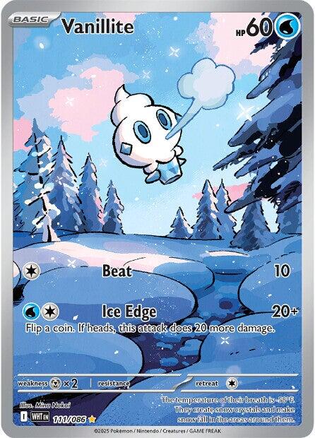 Vanillite - 111/086 - 111/086 - (SV: White Flare)