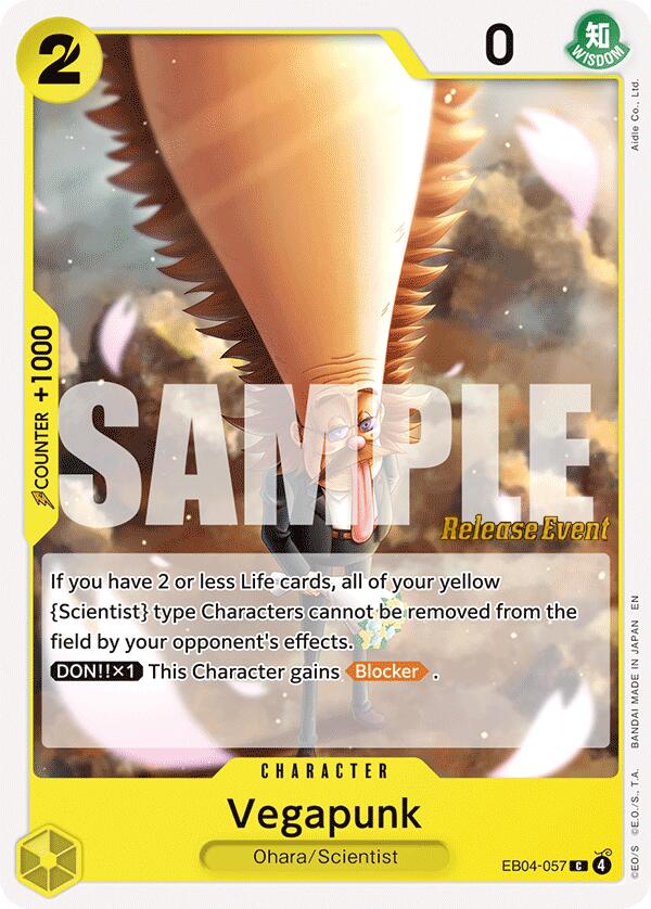 Vegapunk - EB04-057 - (Adventure on Kami's Island Release Event Cards)