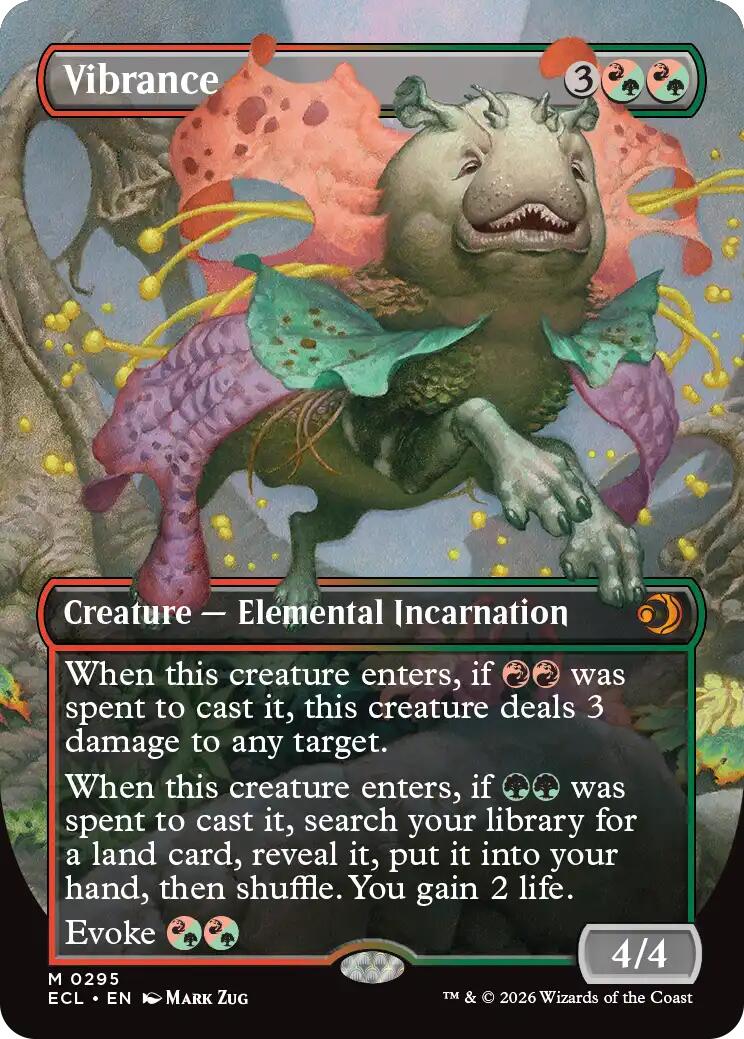 Vibrance (Borderless) - 295 - (Lorwyn Eclipsed)