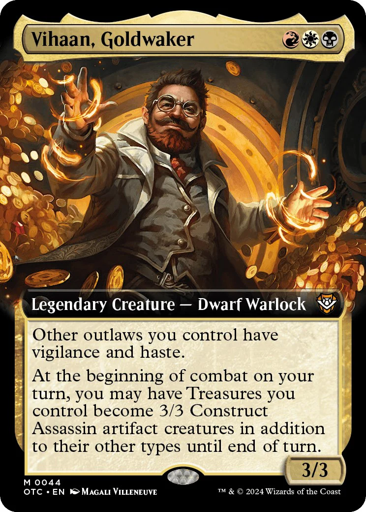 Vihaan, Goldwaker (Extended Art) - 44 - (Commander: Outlaws of Thunder Junction)