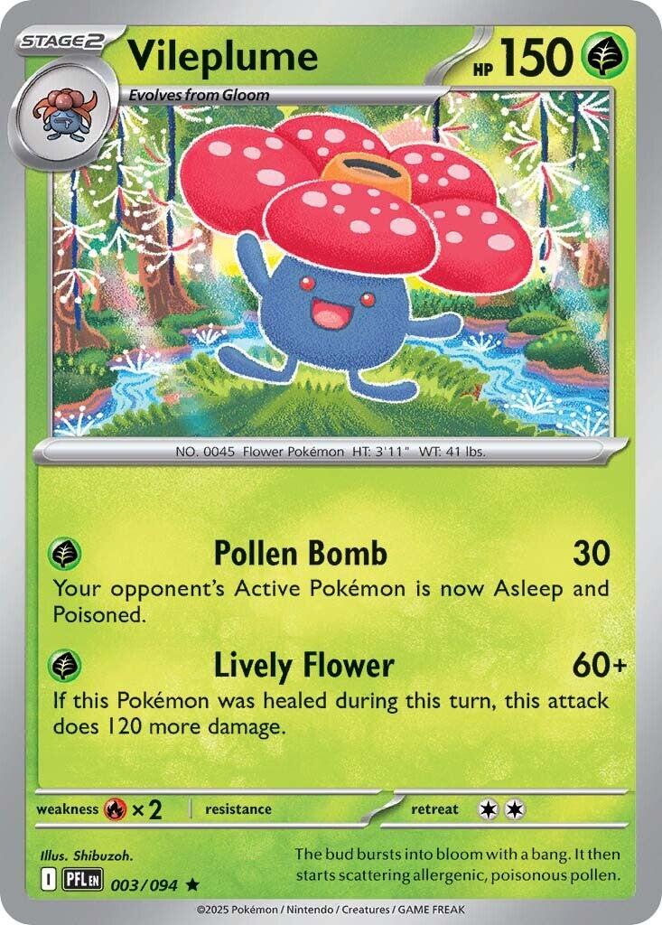 Vileplume - 003/094 - (ME02: Phantasmal Flames)