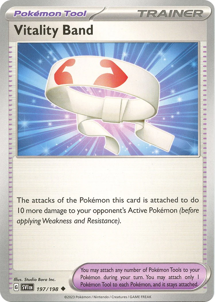 Vitality Band - 197/198 - (SV01: Scarlet & Violet Base Set)