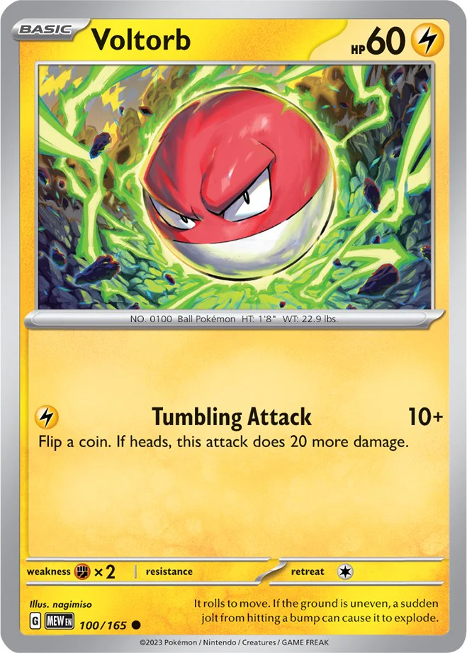 Voltorb - 100/165 - (SV: Scarlet & Violet 151)