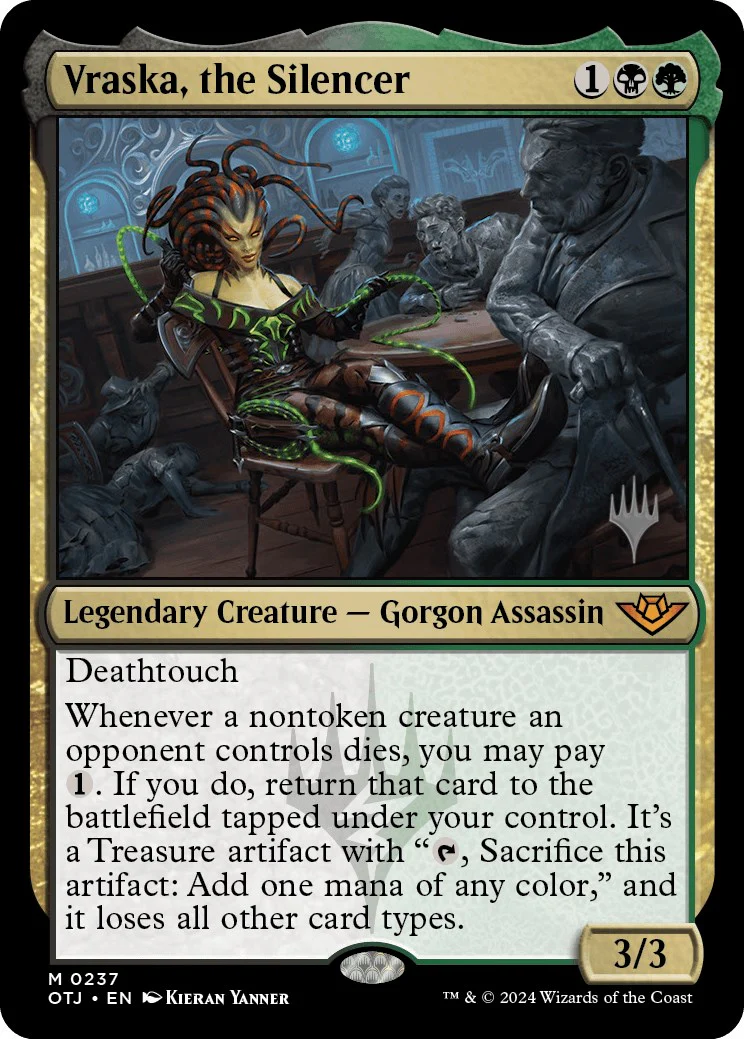 Vraska, the Silencer - 237 - (Promo Pack: Outlaws of Thunder Junction)