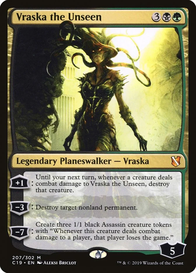 Vraska the Unseen - 207 - (Commander 2019)
