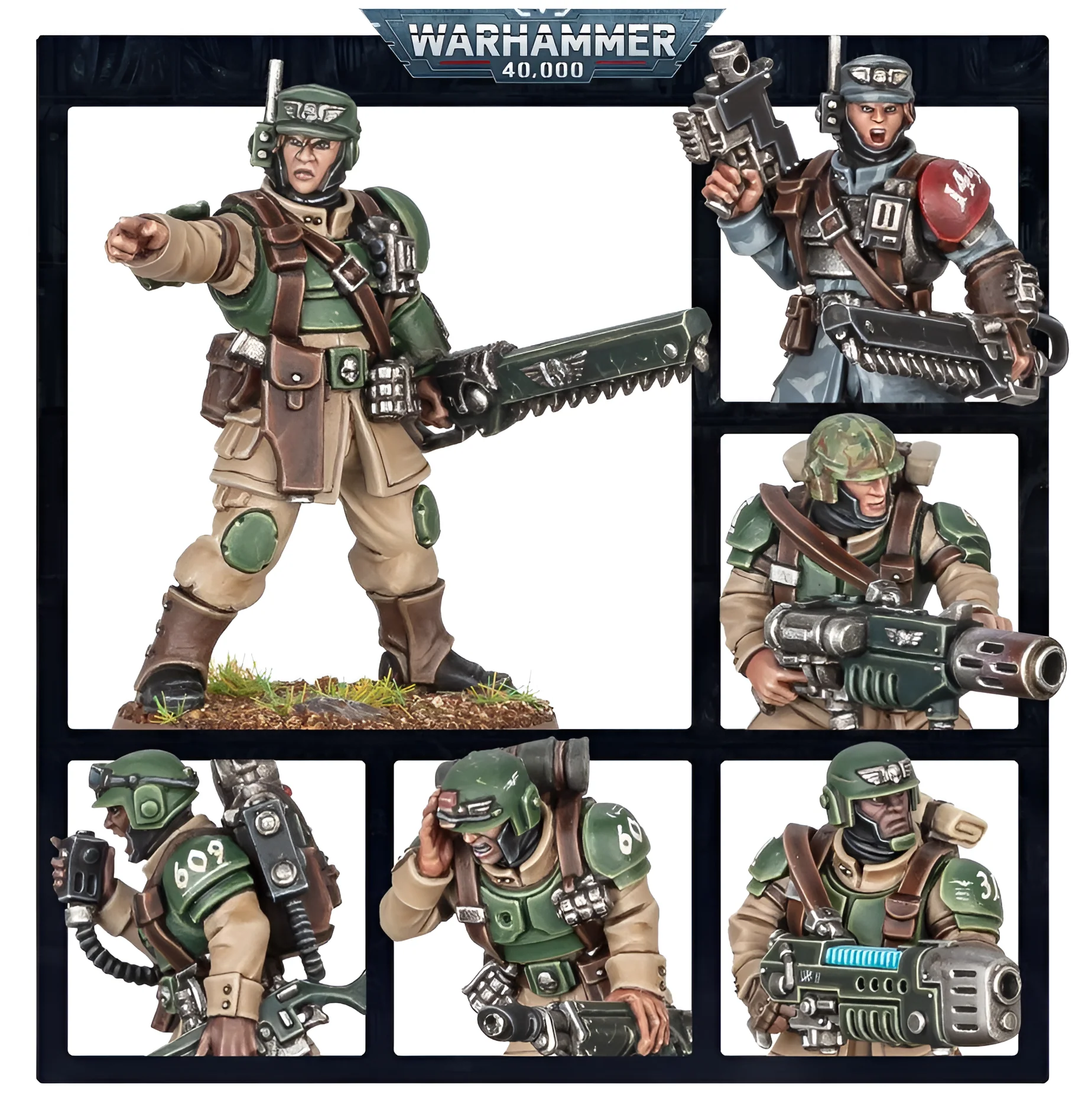 Warhammer 40K: Astra Militarum - Cadian Shock Troops - Image 3
