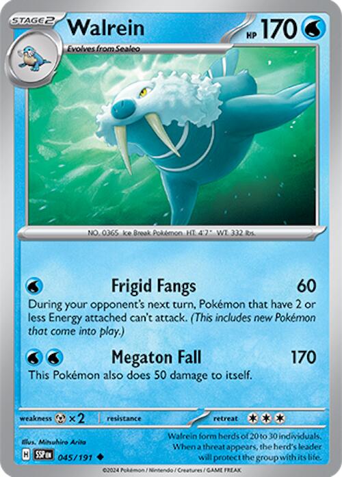 Walrein - 045/191 - (SV08: Surging Sparks)