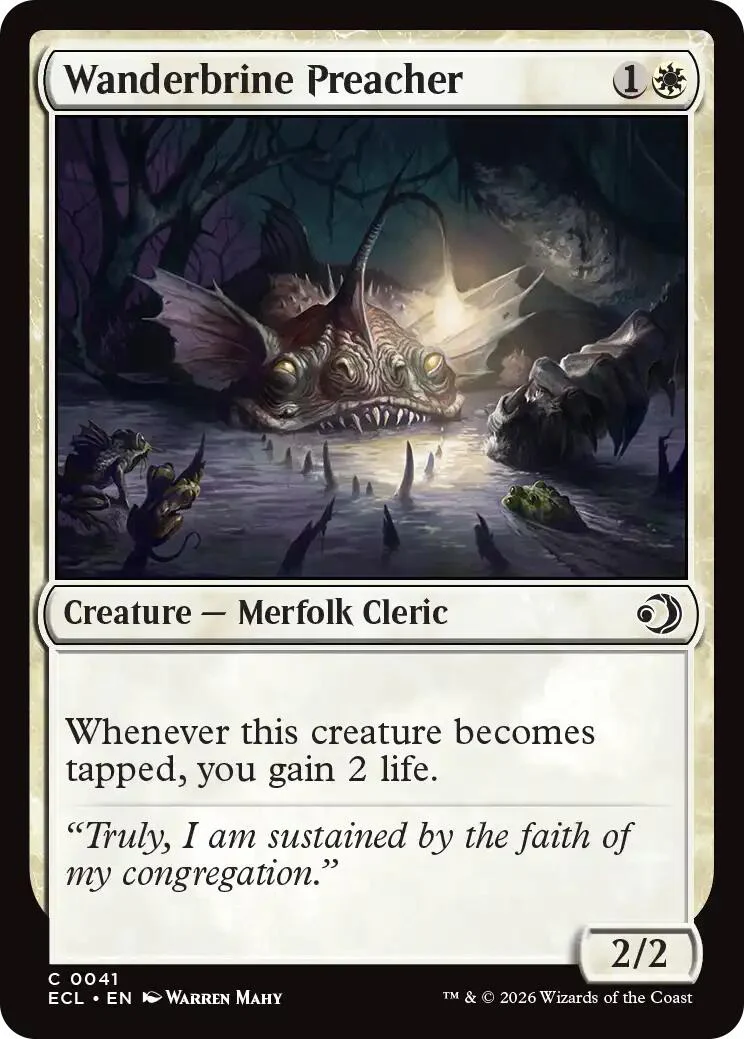Wanderbrine Preacher [ECL - 41]