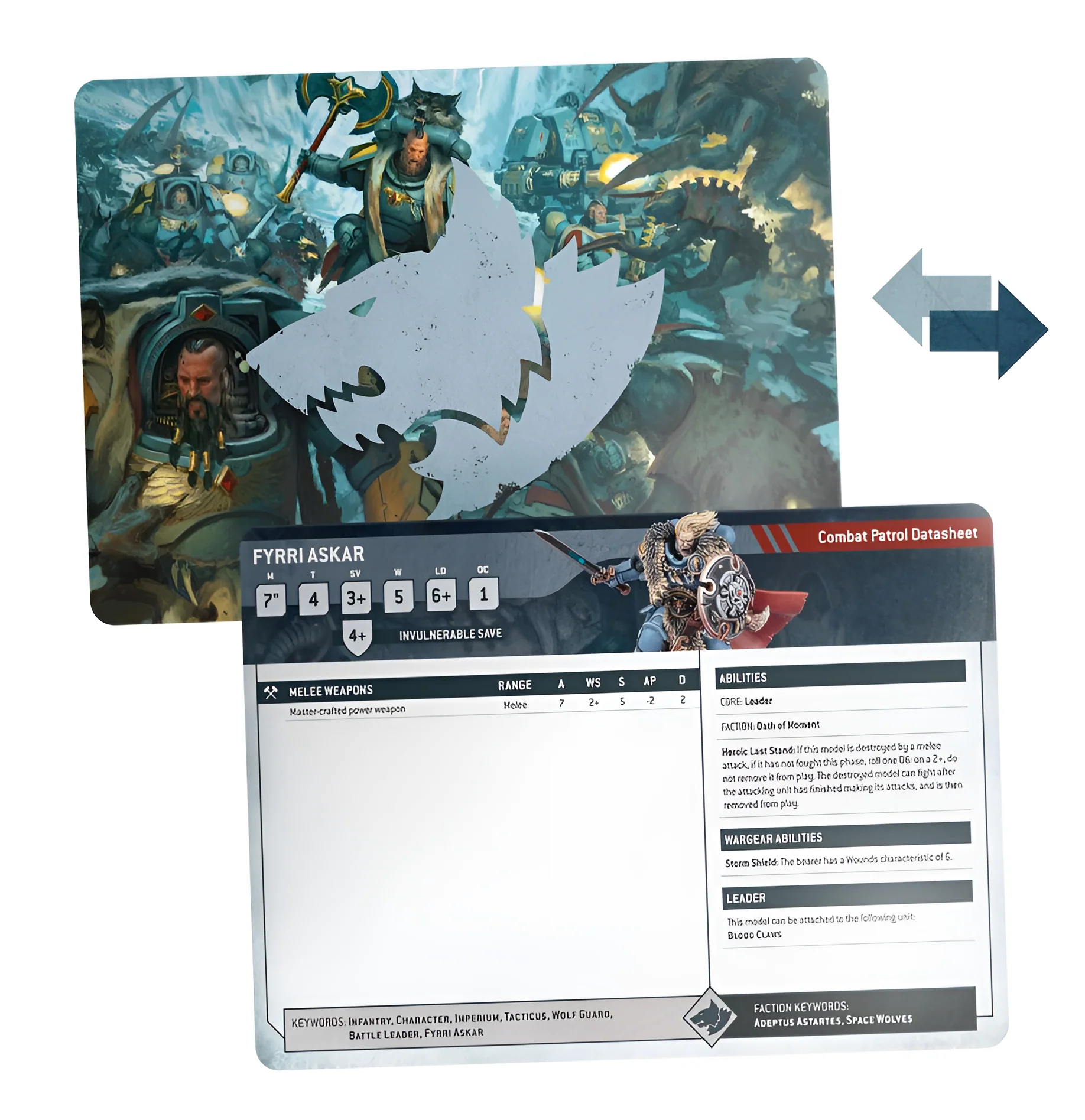 Warhammer 40K: Datasheet Cards - Space Wolves - Image 2