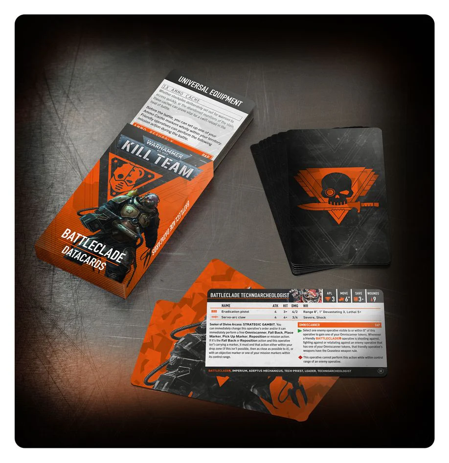 Warhammer 40k: Kill Team: Battleclade – Datacards - Image 3