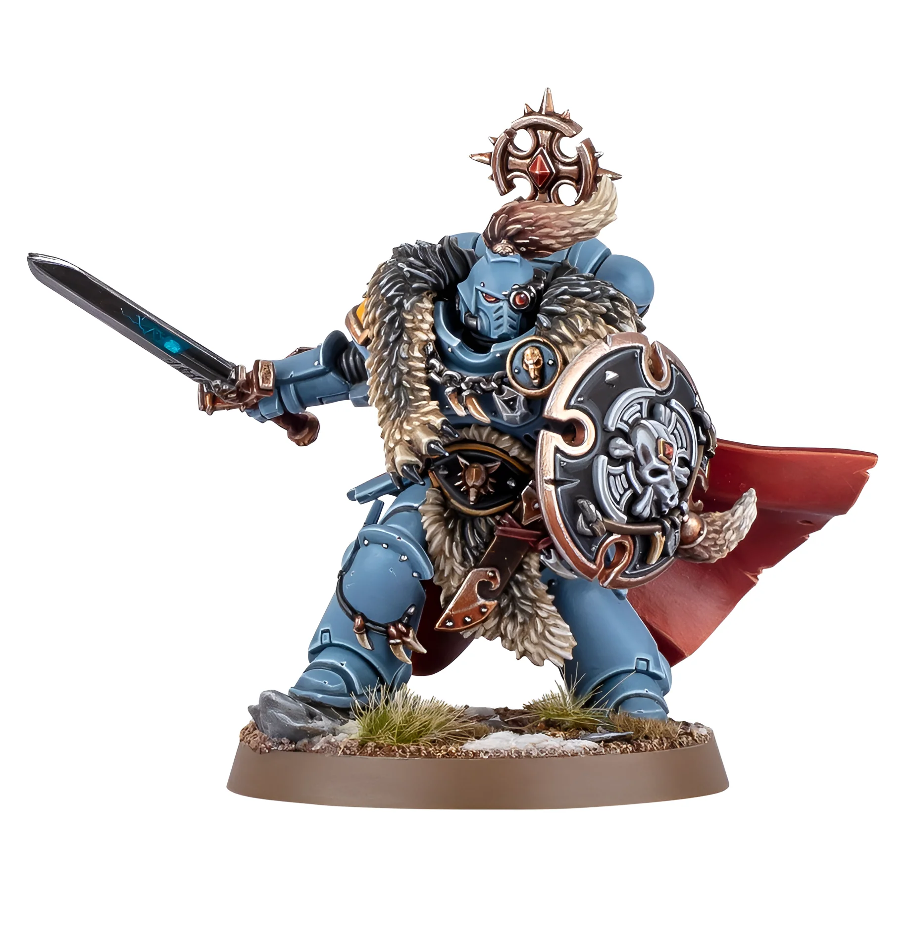 Warhammer 40K: Space Wolves - Wolf Guard Battle Leader - Image 2