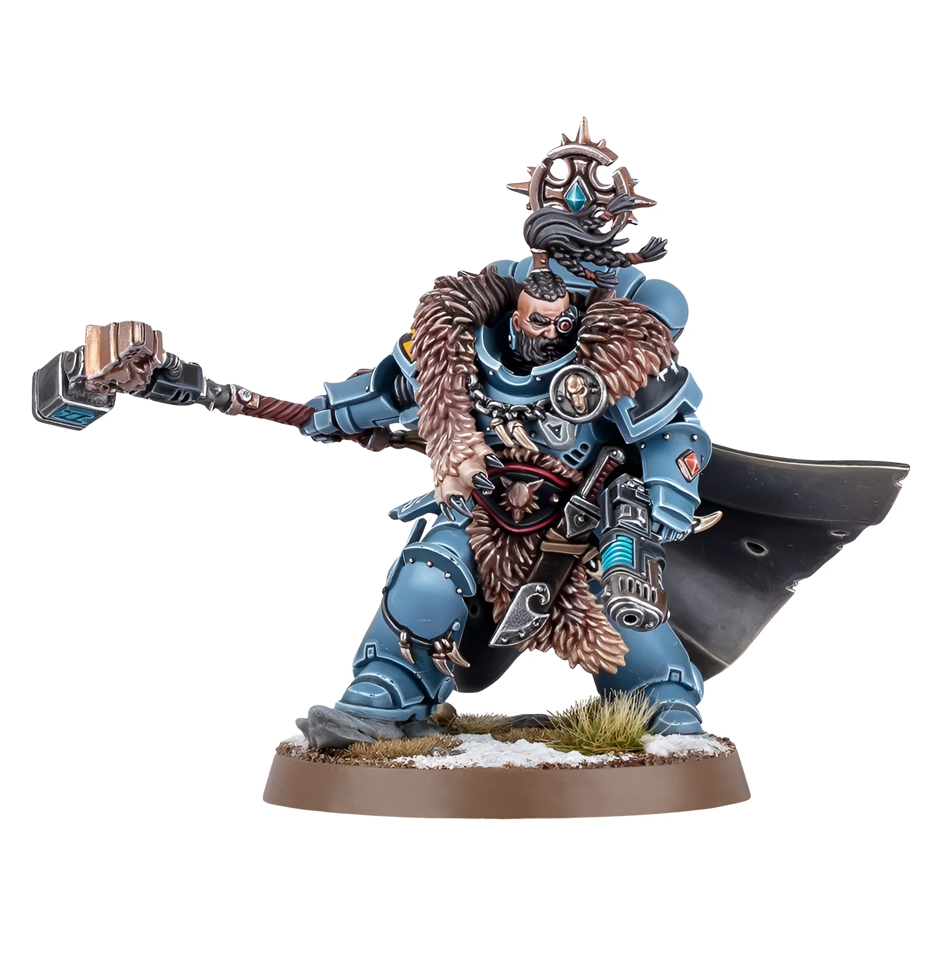 Warhammer 40K: Space Wolves - Wolf Guard Battle Leader - Image 3