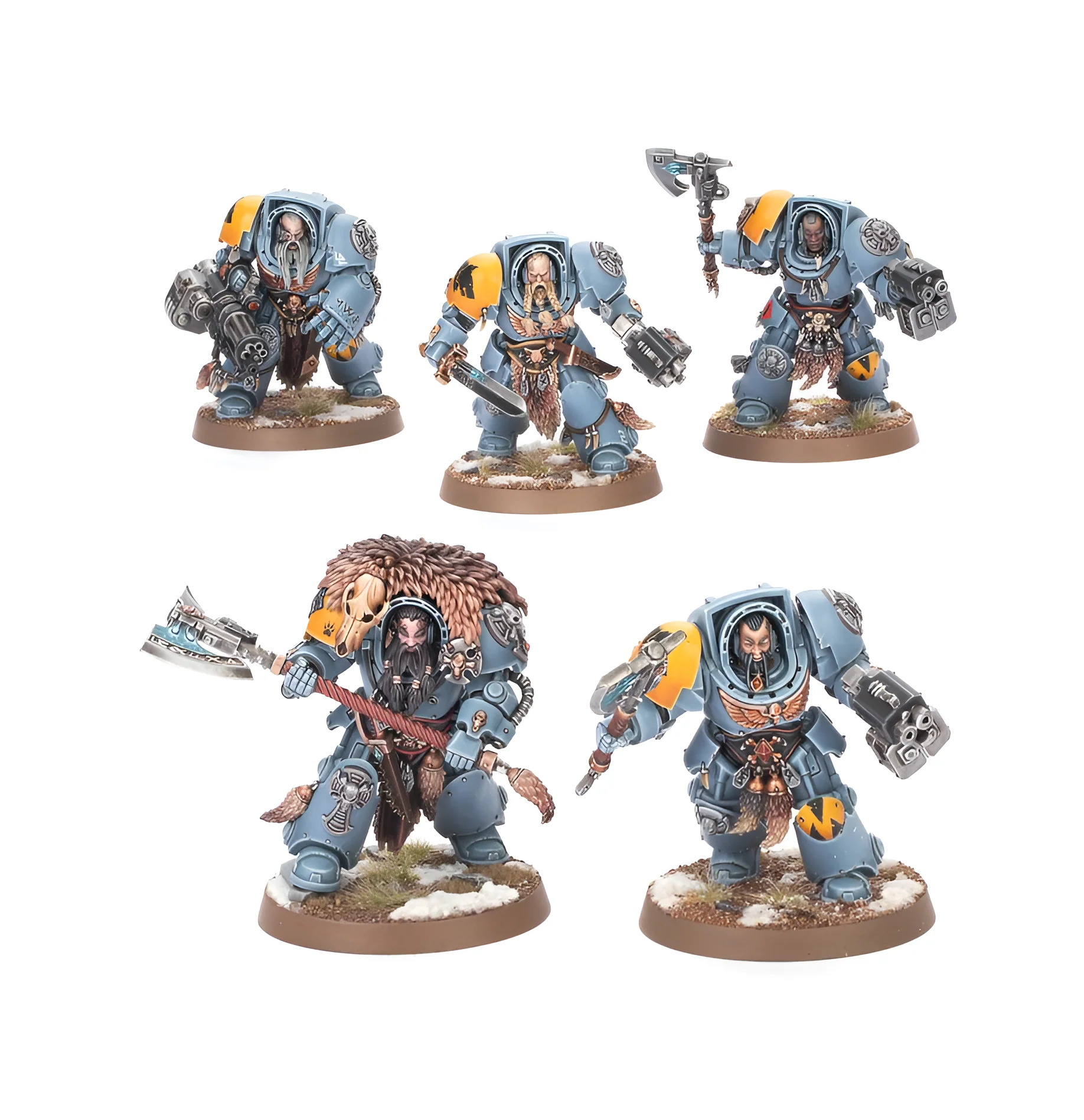 Warhammer 40K: Space Wolves - Wolf Guard Terminators - Image 2