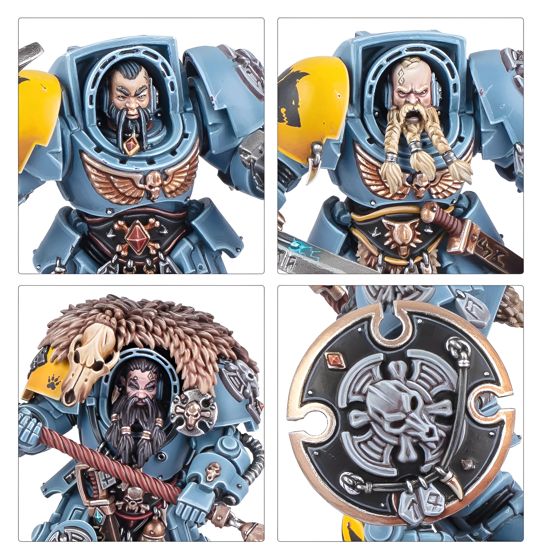 Warhammer 40K: Space Wolves - Wolf Guard Terminators - Image 3