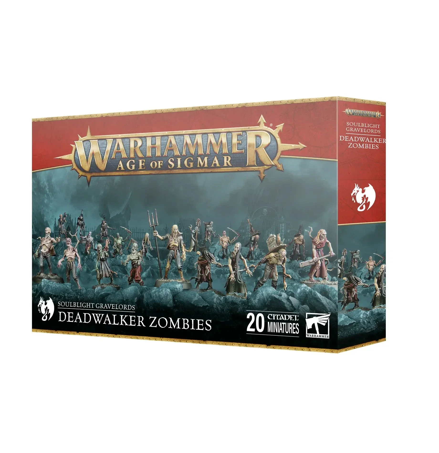 Warhammer Age of Sigmar: Soulblight Gravelords - Deadwalker Zombies