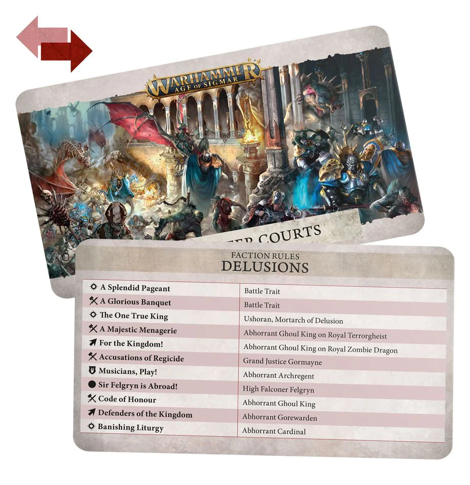Warhammer: Age of Sigmar: Warscroll Cards: Flesh-eater Courts - Image 2