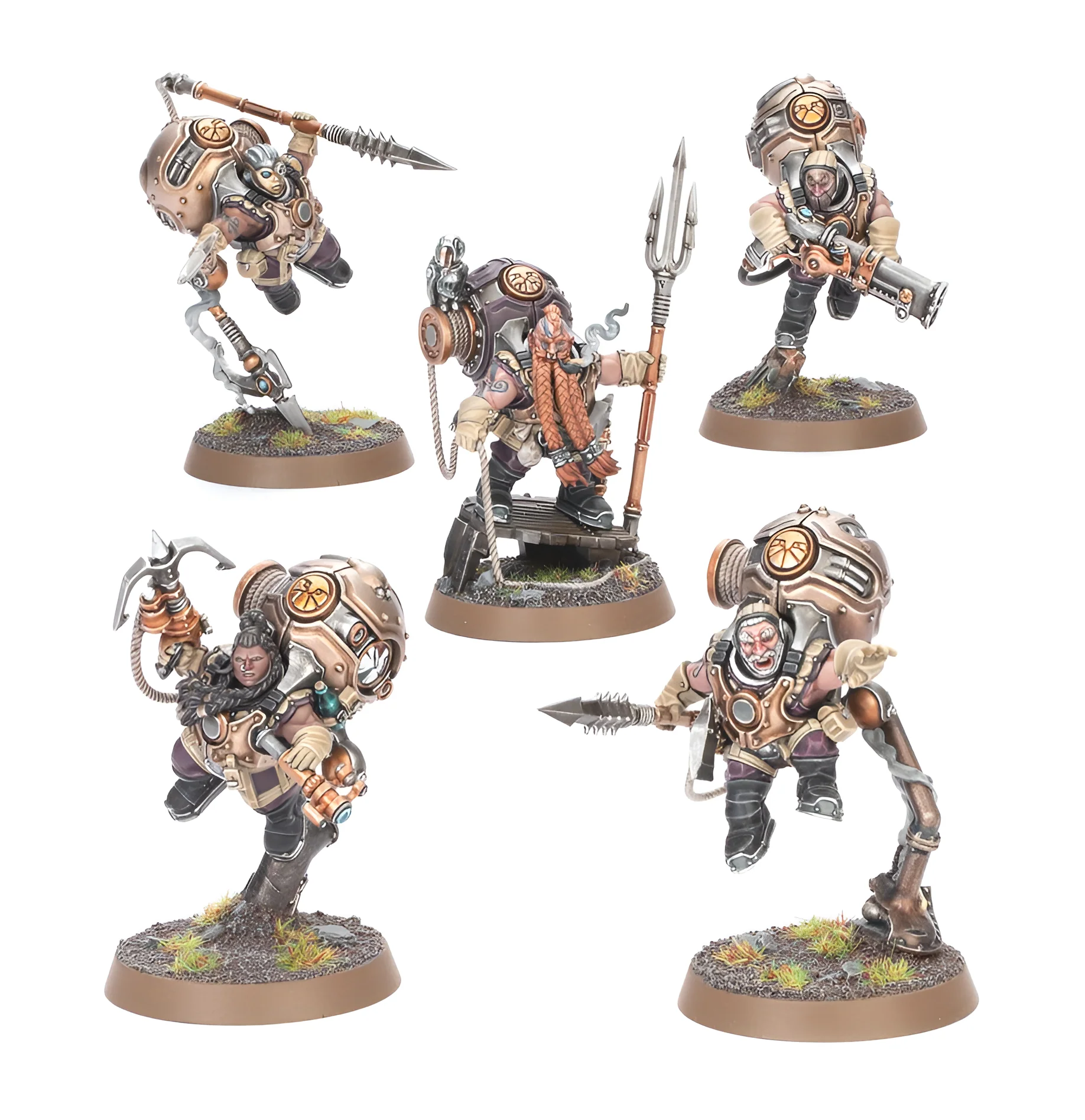 Warhammer Age of Sigmar: Kharadron Overlords - Vongrim Harpoon Crew - Image 2