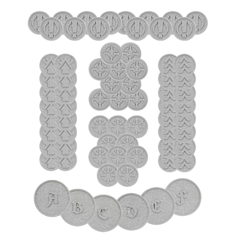 Warhammer: The Horus Heresy: Legions Imperialis: Order Tokens and Objective Markers - Image 2