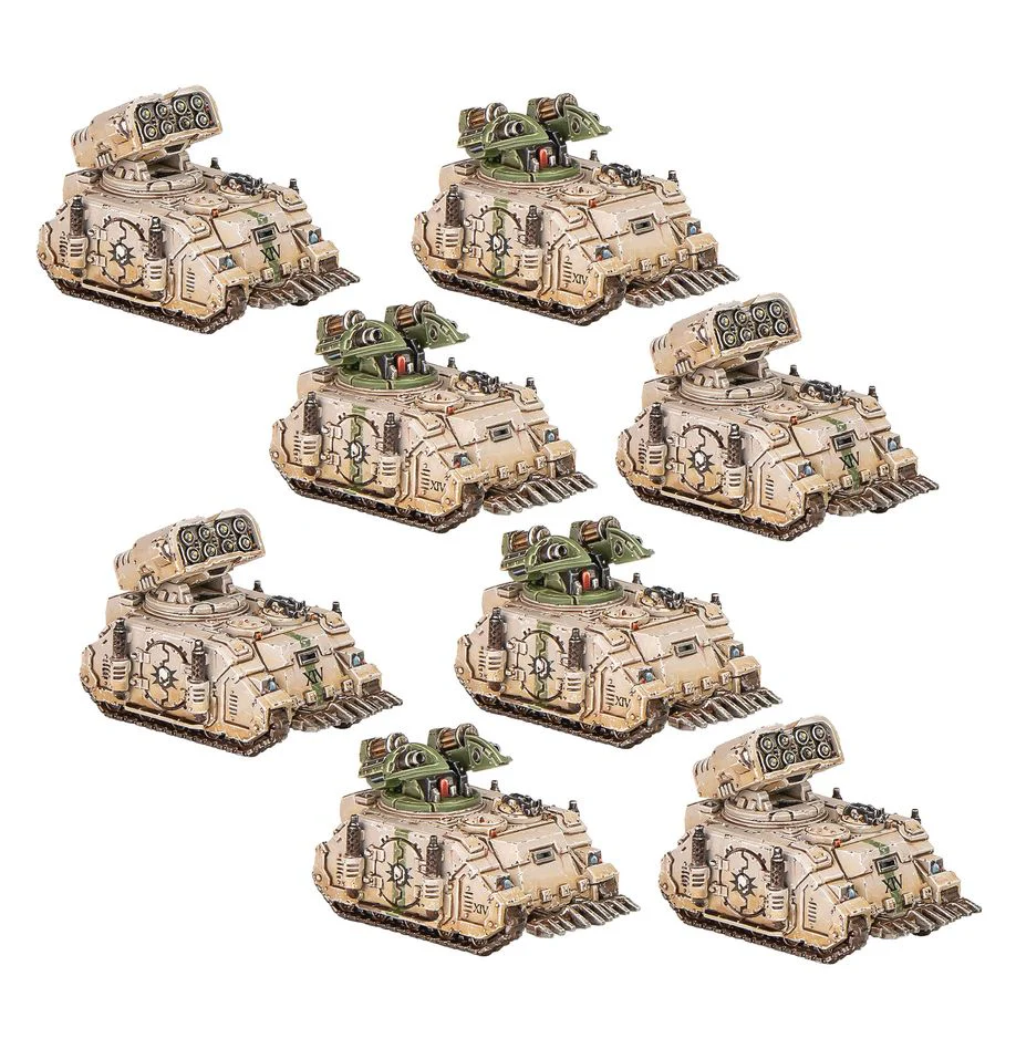 Warhammer: The Horus Heresy: Legions Imperialis: Whirlwind and Scorpius Missile Tank Squadrons - Image 2