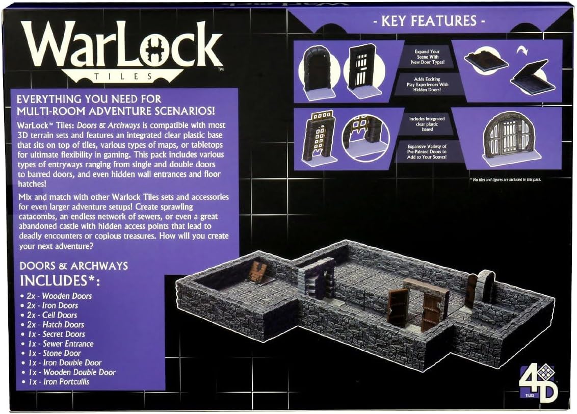WarLock Tiles: Doors & Archways - Image 3