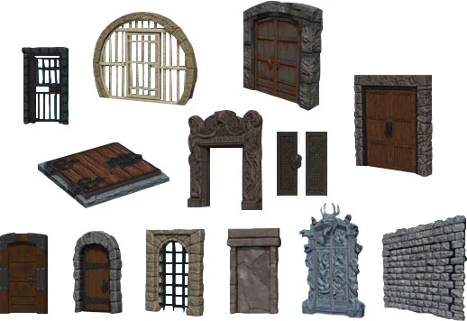 WarLock Tiles: Doors & Archways - Image 6
