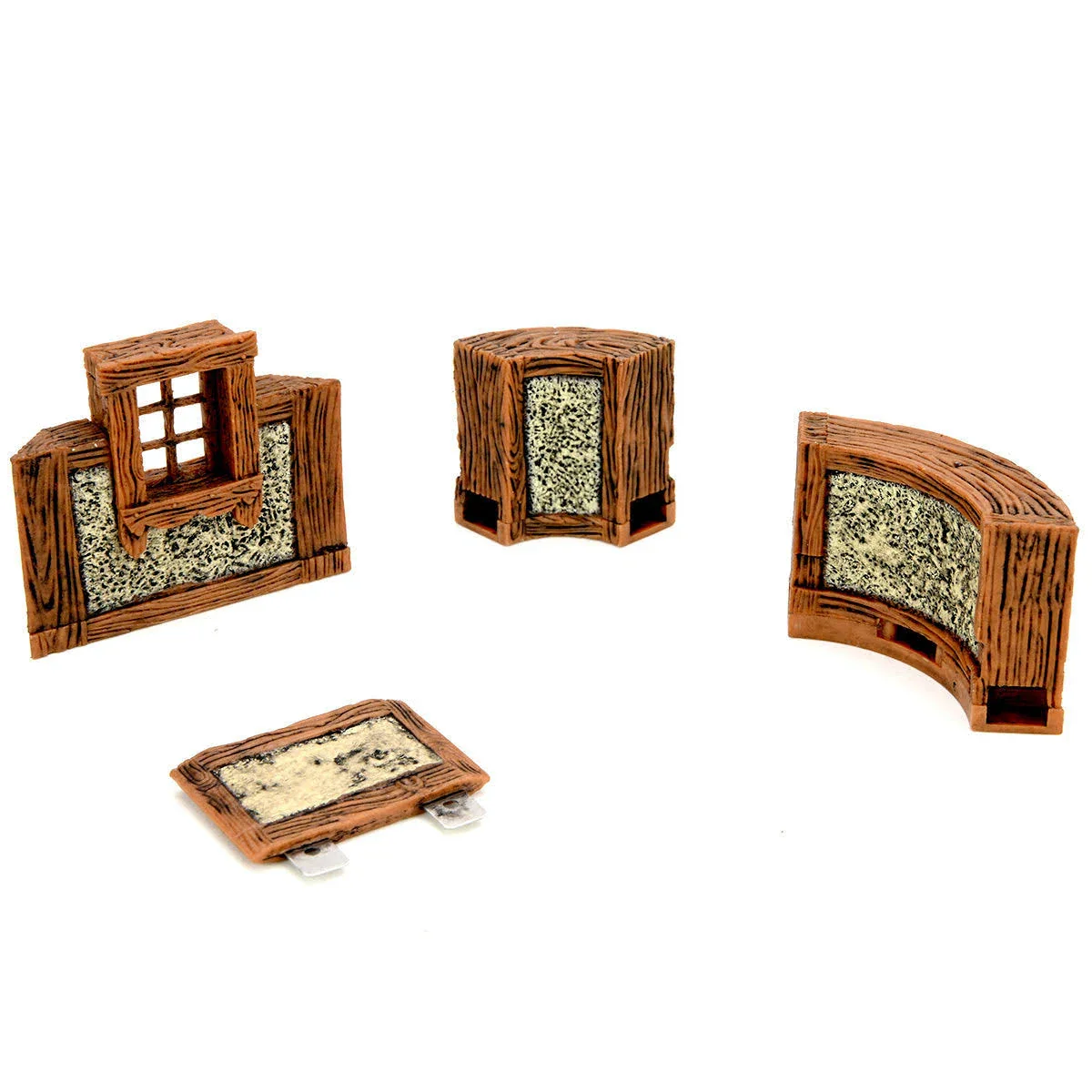 WarLock Tiles: Town & Village - 1" Angles & Curves Expansion - Image 3