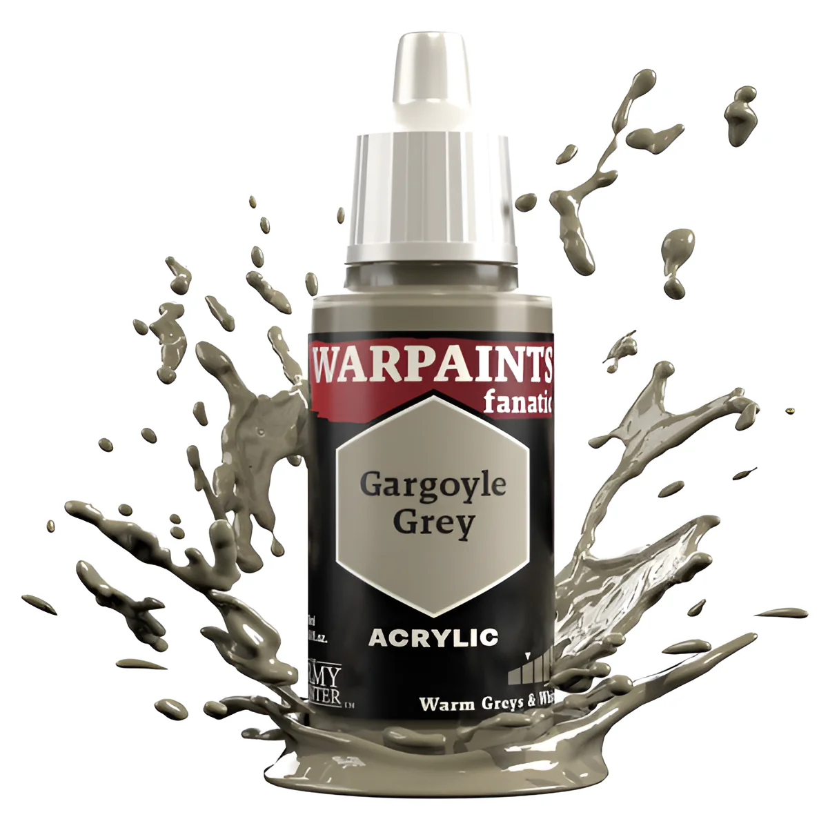 The Army Painter: Warpaints Fanatic - Gargoyle Grey (18ml)