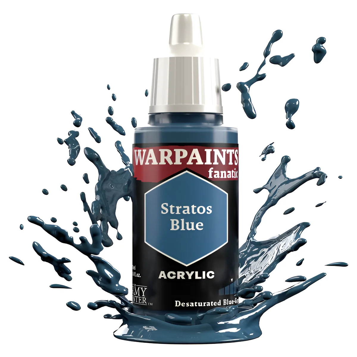 The Army Painter: Warpaints Fanatic - Stratos Blue (18ml)