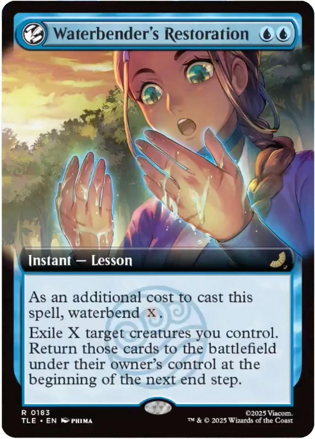 Waterbender's Restoration (Extended Art) - 183 - (Avatar: The Last Airbender: Eternal-Legal)