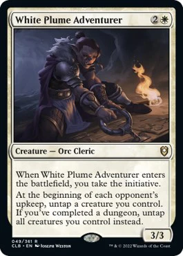 White Plume Adventurer - 49 - (Commander Legends: Battle for Baldur's Gate)