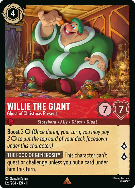 Willie the Giant - Ghost of Christmas Present - 126/204