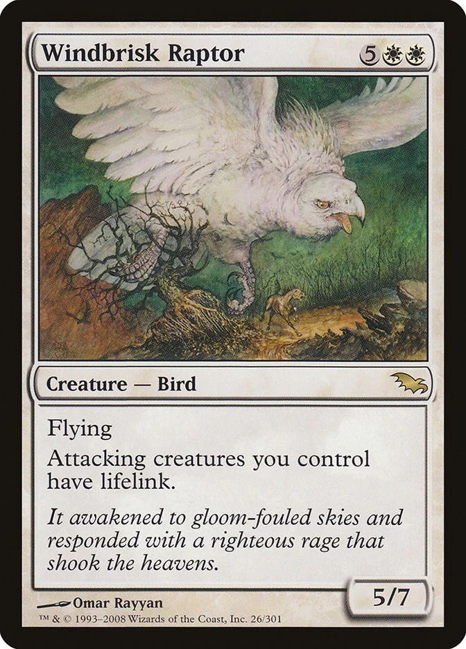 Windbrisk Raptor - 26 - (Shadowmoor)