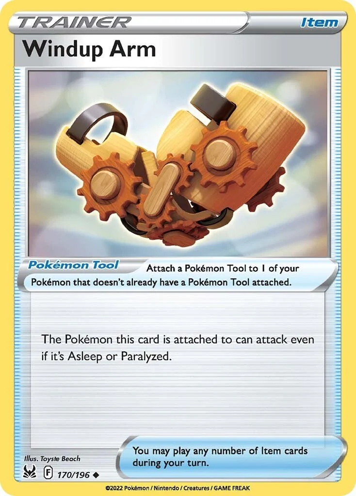 Windup Arm - 170/196 - (SWSH11: Lost Origin)