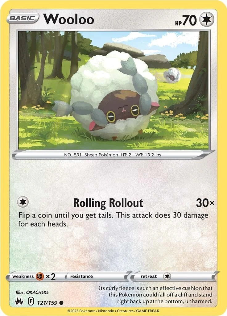 Wooloo - 121/159 - (SWSH: Crown Zenith)