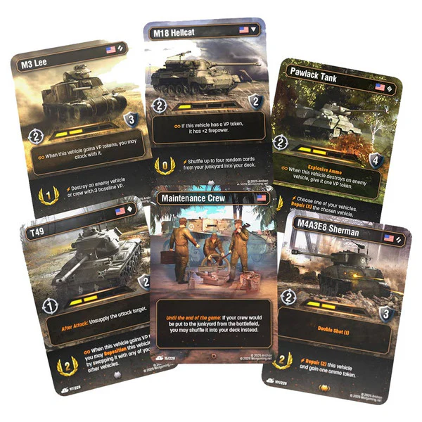 World of Tanks TCG: First Strike - Starter Deck - USA - Image 2