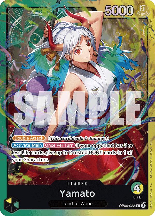 Yamato (OP06-022) - OP06-022 - (Starter Deck 28: GREEN/YELLOW Yamato)