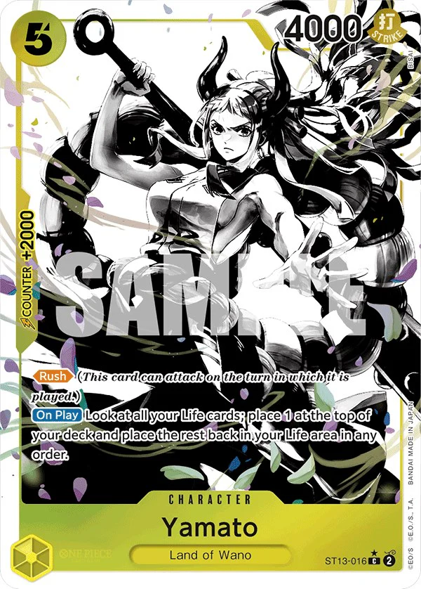 Yamato (Parallel) - ST13-016 - (Ultra Deck: The Three Brothers)