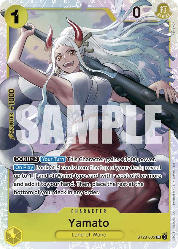 Yamato - ST28-005 - (Starter Deck 28: GREEN/YELLOW Yamato)
