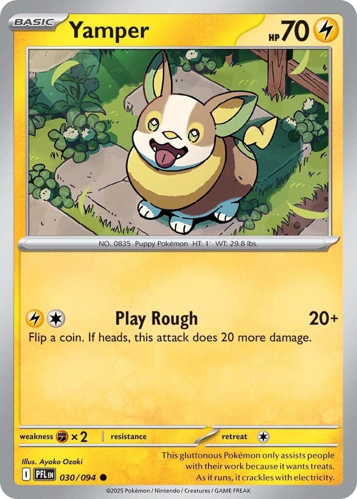 Yamper - 030/094 - 030/094 - (ME02: Phantasmal Flames)
